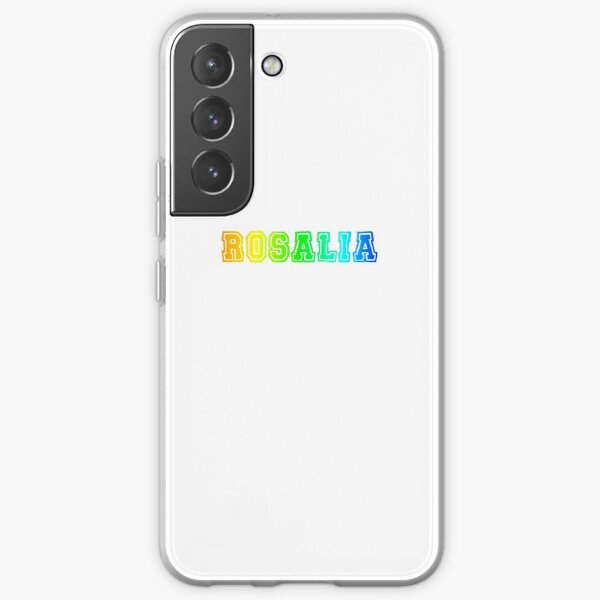 ROSALIA in rainbow color Samsung Galaxy Soft Case RB2510 product Offical rosalia Merch