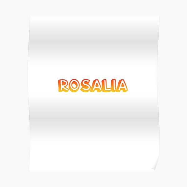 ROSALIA Poster RB2510 product Offical rosalia Merch