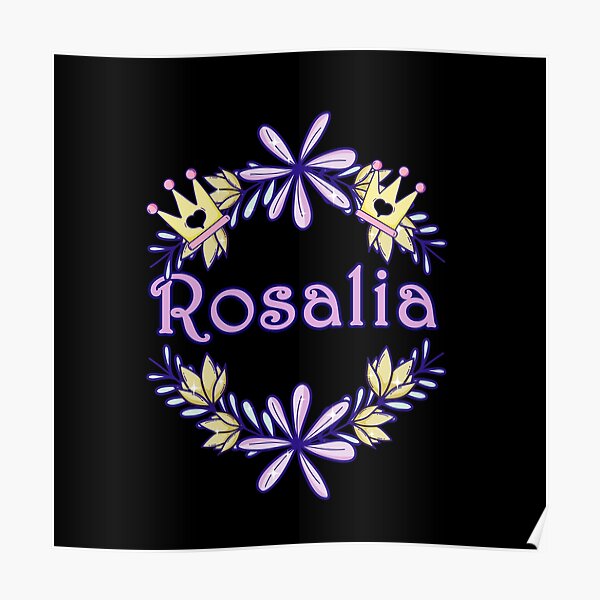 Pretty Princess Rosalia Royal Crest Poster RB2510 product Offical rosalia Merch