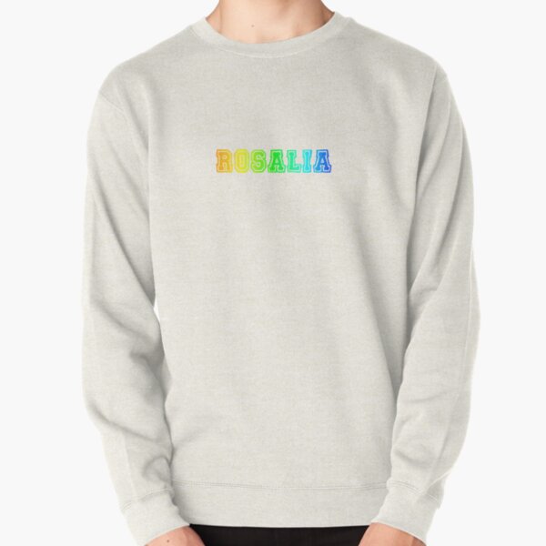 ROSALIA in rainbow color Pullover Sweatshirt RB2510 product Offical rosalia Merch
