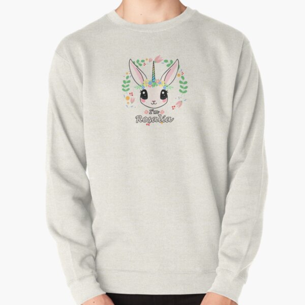 I'm Rosalia the Unicorn Bunny Pullover Sweatshirt RB2510 product Offical rosalia Merch