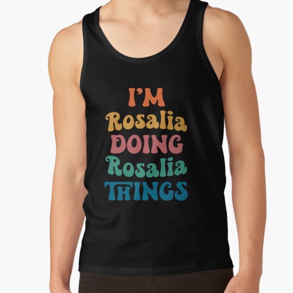 Rosalia Funny Retro First Name Tank Top RB2510 product Offical rosalia Merch