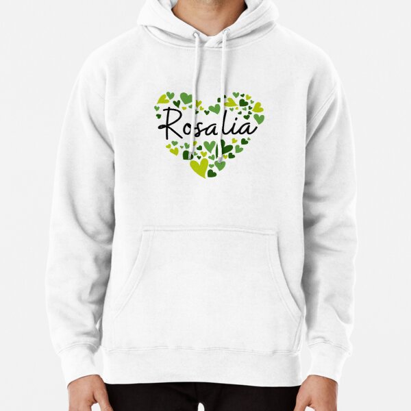 Rosalia, green hearts Pullover Hoodie RB2510 product Offical rosalia Merch