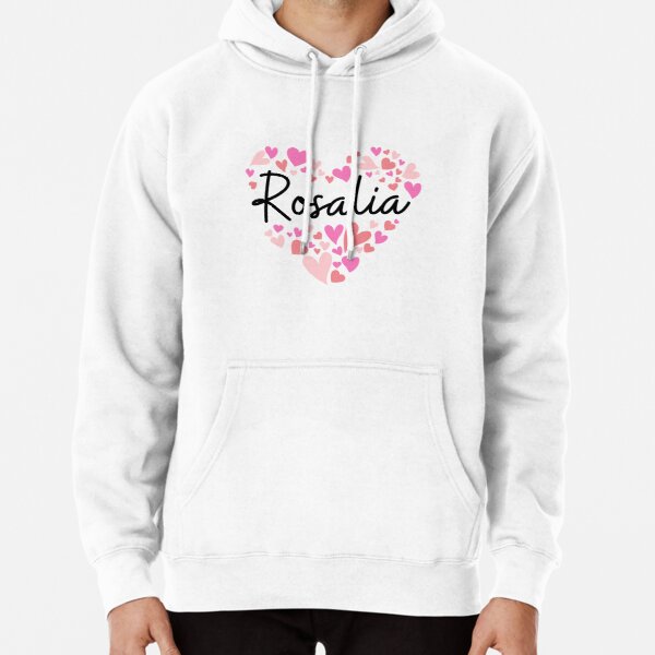 Rosalia, red and pink hearts Pullover Hoodie RB2510 product Offical rosalia Merch