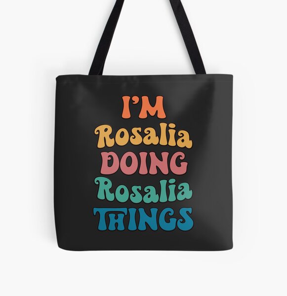 Rosalia Funny Retro First Name All Over Print Tote Bag RB2510 product Offical rosalia Merch