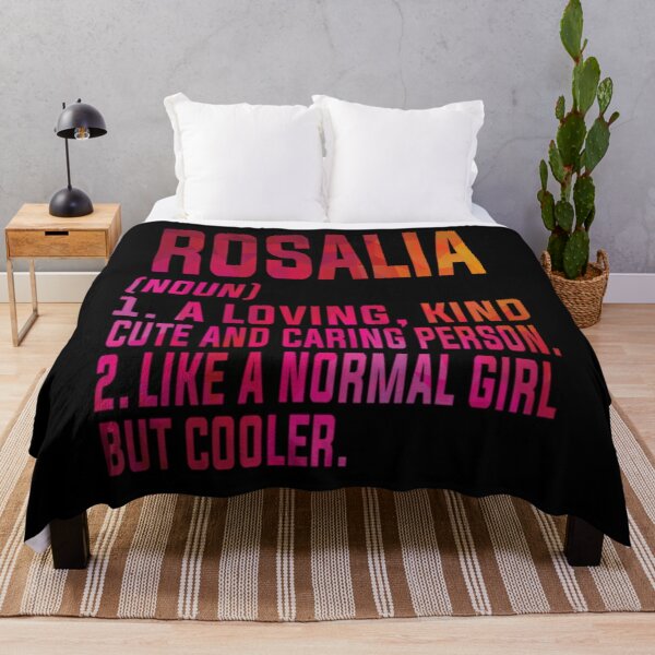 Definition Of Rosalia in Fulcolor    Throw Blanket RB2510 product Offical rosalia Merch
