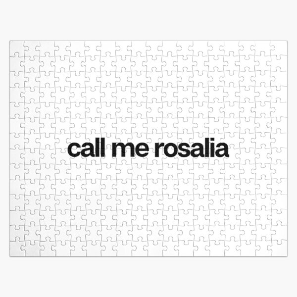 Call Me Rosalia - Hipster Names Tees Girls    Jigsaw Puzzle RB2510 product Offical rosalia Merch
