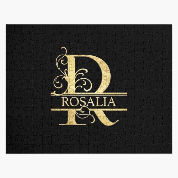 Rosalia Name -  Monogram Letter R The Rosalia Name Gift For Rosalia Jigsaw Puzzle RB2510 product Offical rosalia Merch